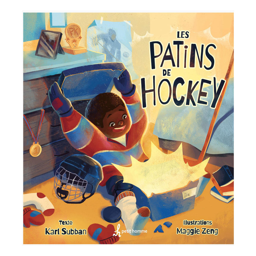 Les Patins De Hockey-Clément - Librairie-ADP-875450-CLÉMENT