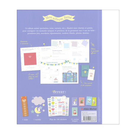 Mon Album Bébé Pingouin-Clément - Librairie-ADP-879323-CLÉMENT