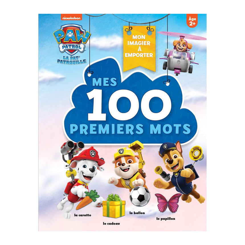 La Pat' Patrouille Mes 100 premiers mots-Clément - Librairie-ADP-898818-CLÉMENT