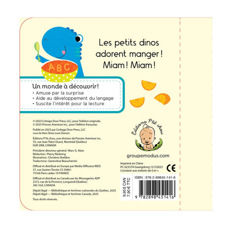 Dino Surprise A Table-Clément - Librairie-ADP-901433-CLÉMENT