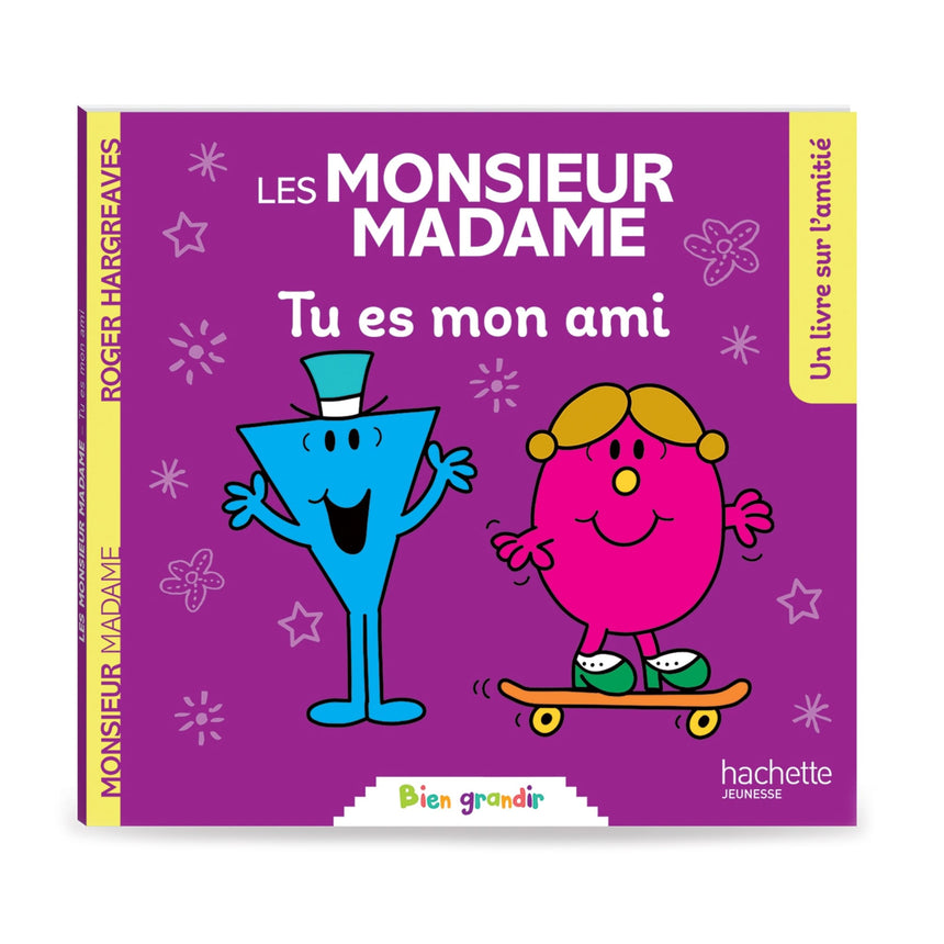 Les Monsieur Madame - Tu es mon ami-Clément - Librairie-ADP-908478-CLÉMENT