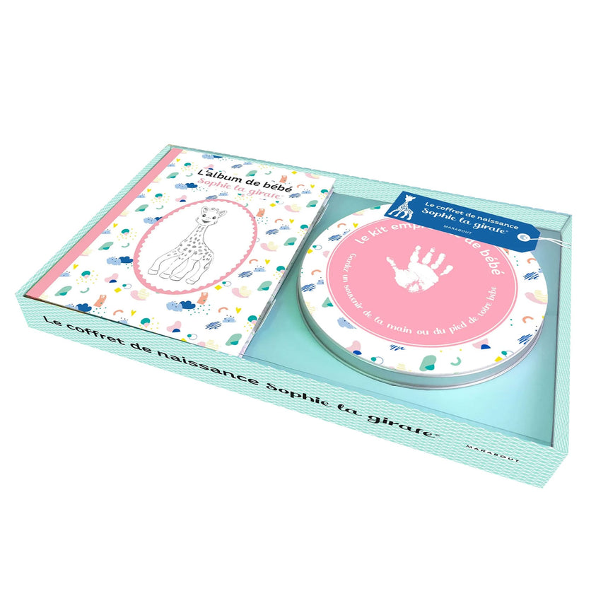 Coffret de Naissance Empreinte avec Sophie la Girafe-Clément - Librairie-ADP-909478-CLÉMENT