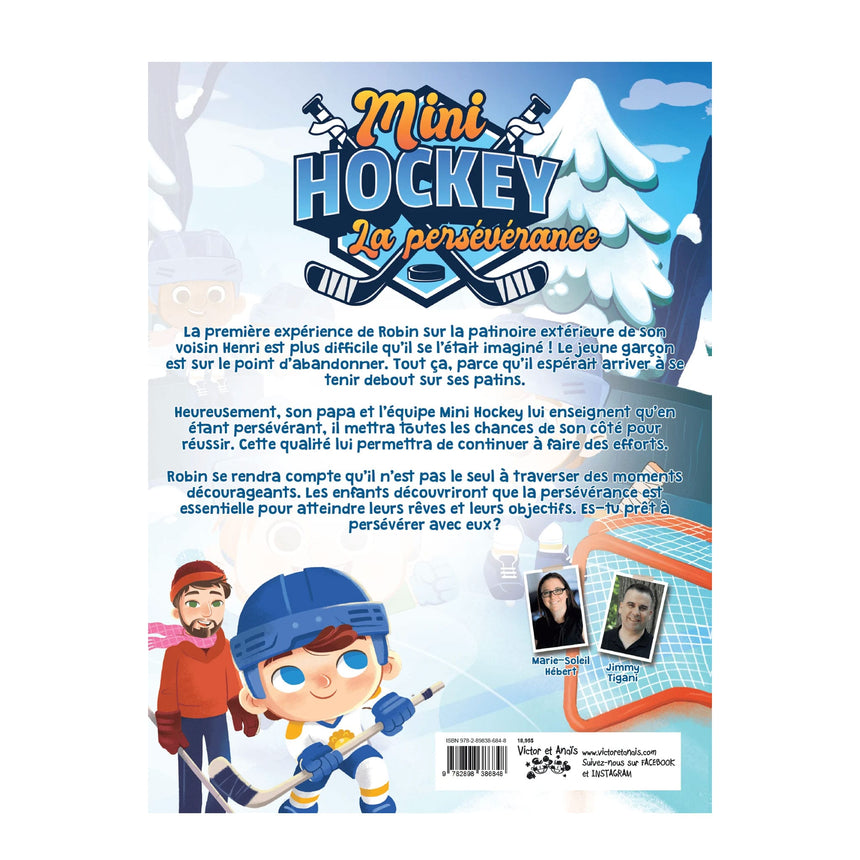 Mini Hockey Vol.2 La persévérance-Clément - Librairie-ADP-925492-CLÉMENT
