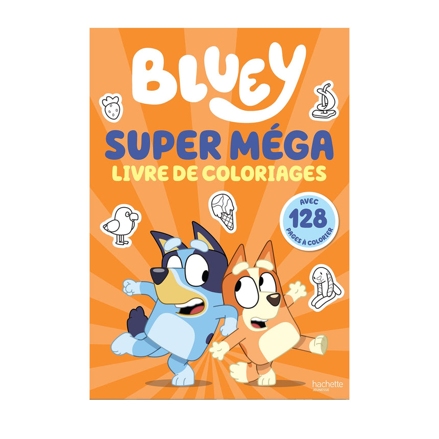 Bluey - Super Méga Livre de Coloriages-Clément - Librairie-ADP-937079-CLÉMENT