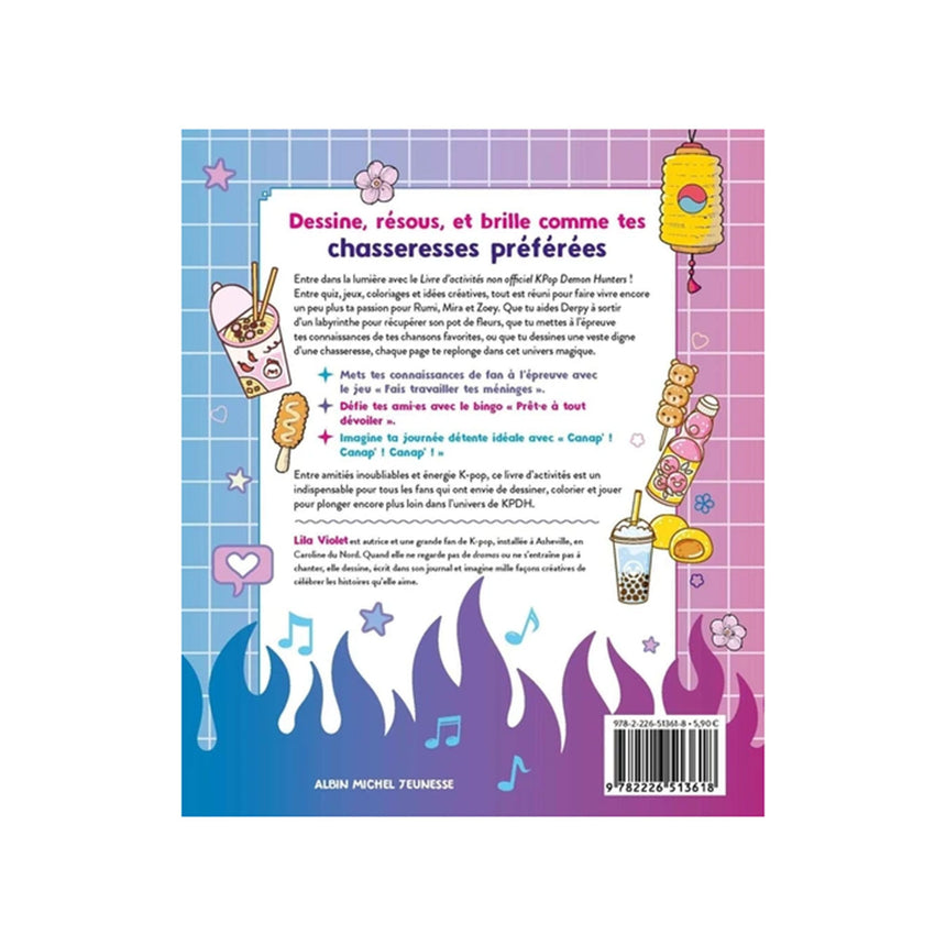 Kpop Demon Hunters Livre d'activités non officiel-Clément - Librairie-ADP-940818-CLÉMENT