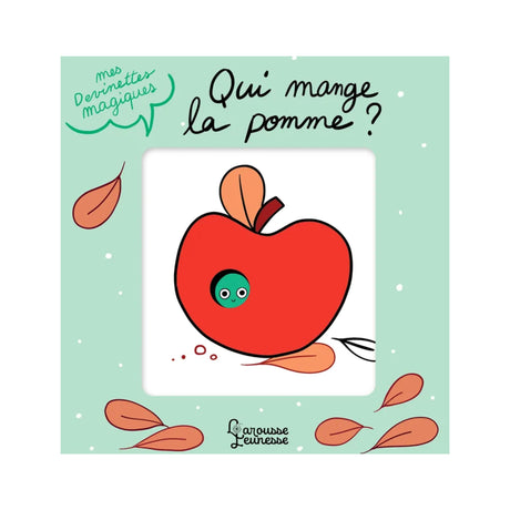 Mes devinettes magiques - Qui mange la pomme ?-Clément - Librairie-ADP-943502-CLÉMENT