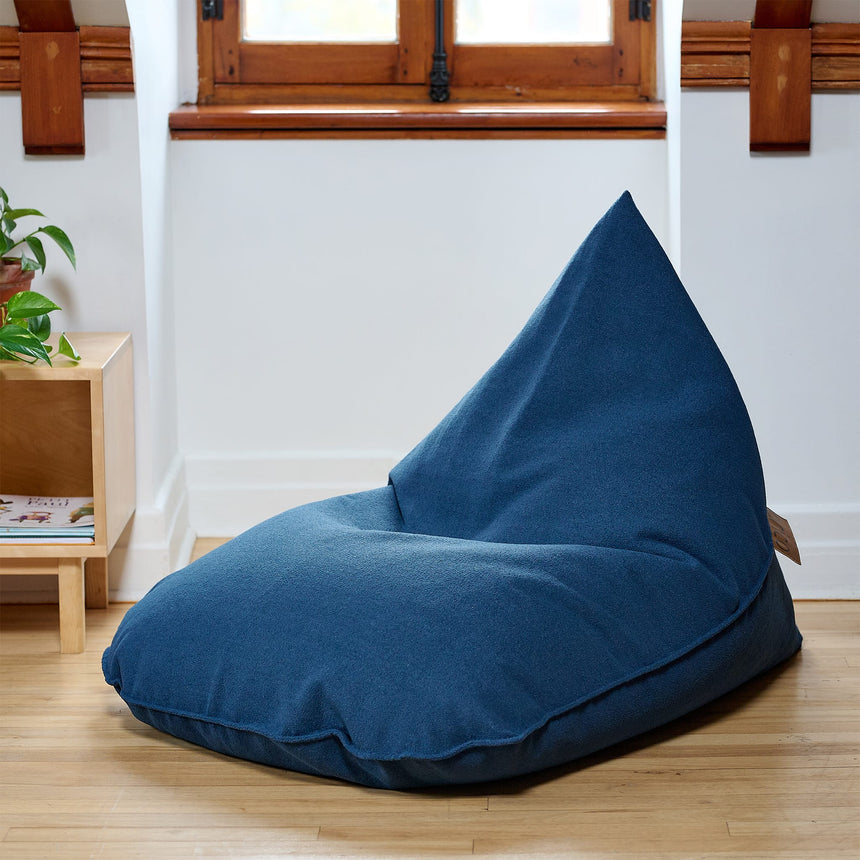Bean Bag Lounge Junior Paloma - Bleu Océan-Arico-AIC-2400101112-CLÉMENT