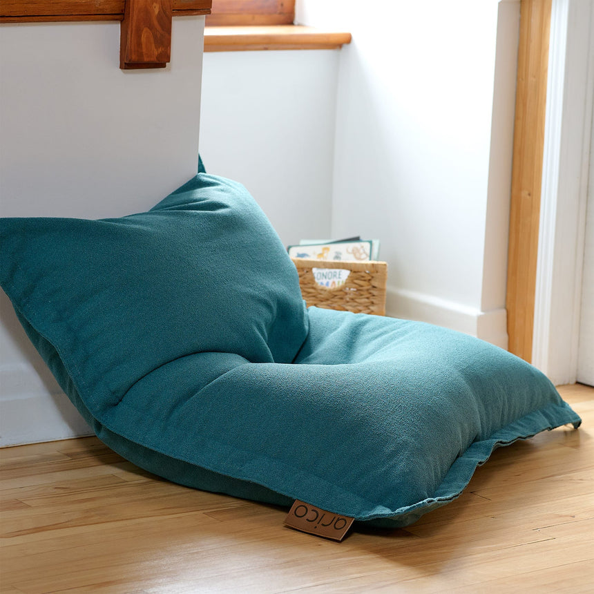 Bean Bag Classique Junior Paloma - Bleu Agave-Arico-AIC-2400101121-CLÉMENT