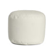 Pouf Repose-Pieds Rond - Blanc Nuage-Arico-AIC-2400101130-CLÉMENT