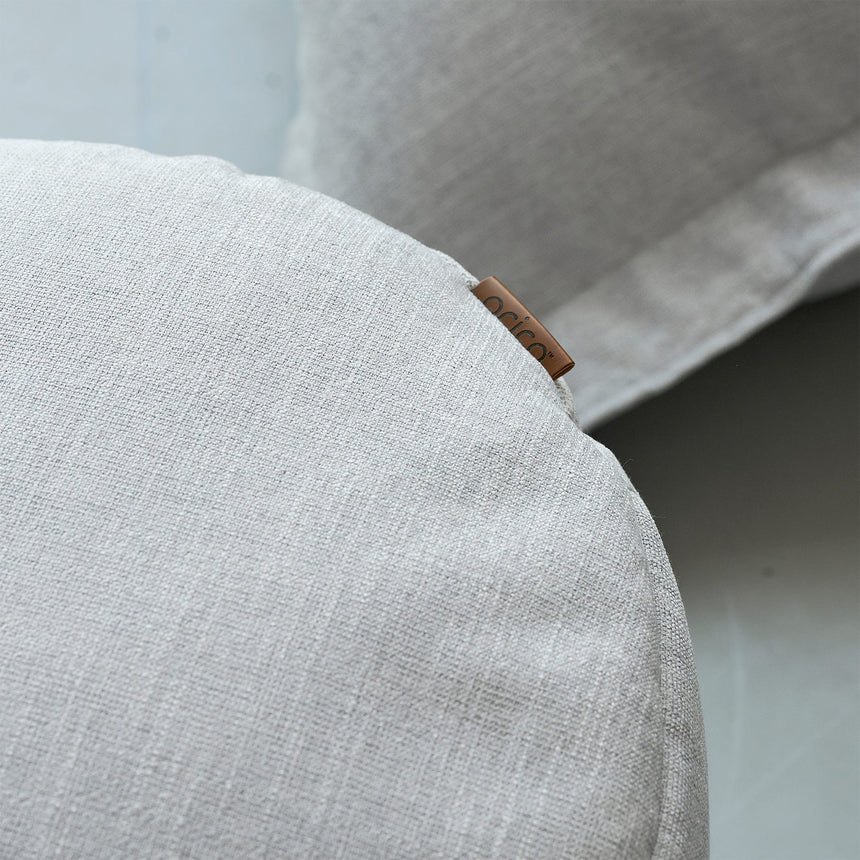 Pouf Repose Pieds - Gris Galet-Arico-AIC-2400101183-CLÉMENT