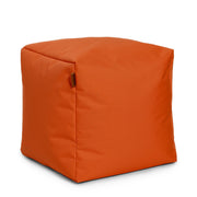 Pouf Repose-Pieds Carré - Tangerine-Arico-AIC-2400101199-CLÉMENT