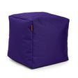 Pouf Repose-Pieds Carré - Violet-Arico-AIC-2400101200-CLÉMENT