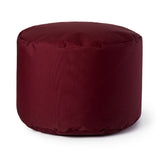 Pouf Repose-pieds Rond - Bordeaux-Arico-AIC-050001-CLÉMENT