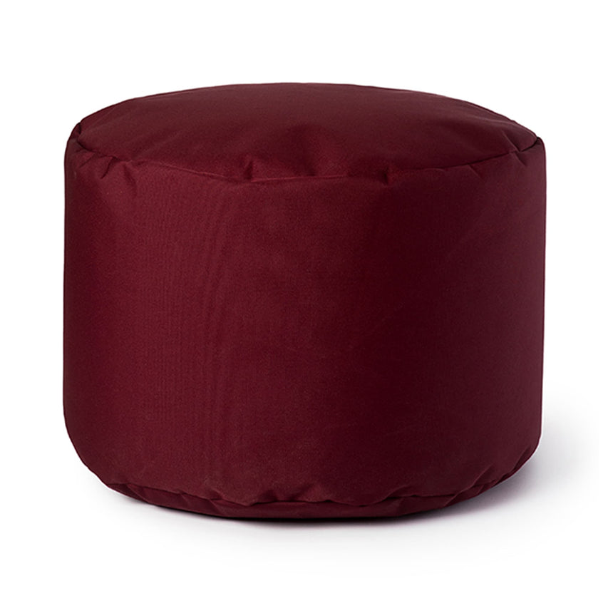 Pouf Repose-pieds Rond - Bordeaux-Arico-AIC-050001-CLÉMENT