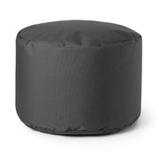 Pouf Repose-pieds Rond - Charbon-Arico-AIC-050003-CLÉMENT