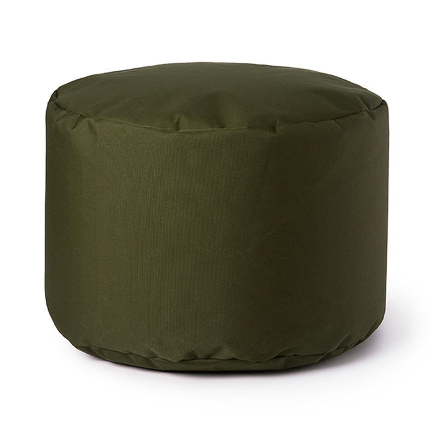 Pouf Repose-pieds Rond - Olive-Arico-AIC-050008-CLÉMENT