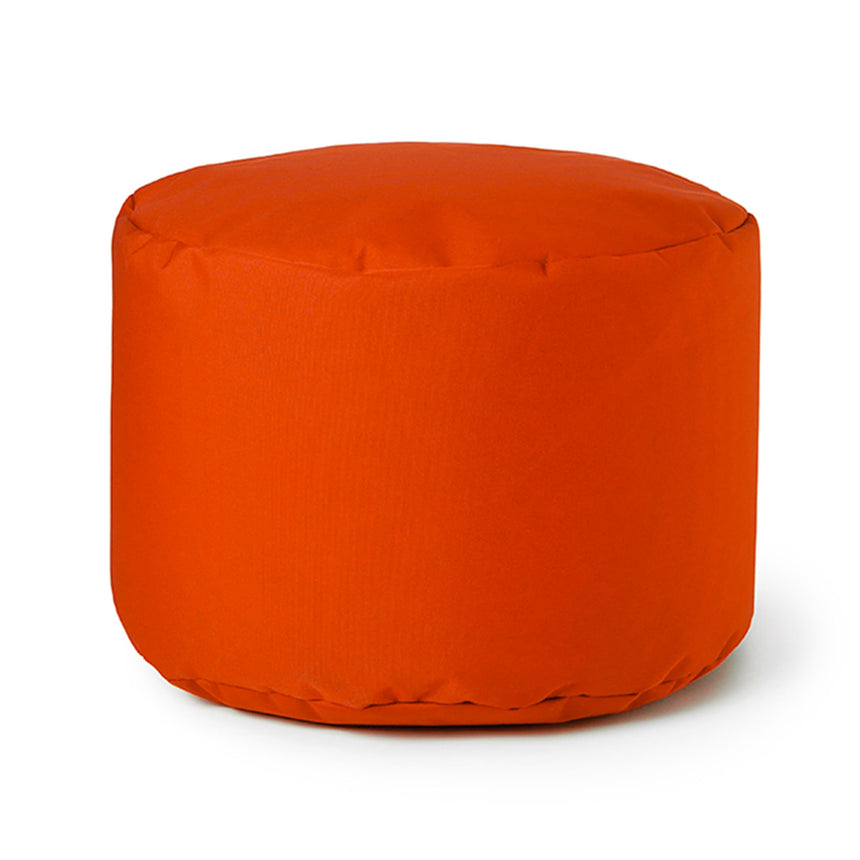 Pouf Repose-pieds Rond - Tangerine-Arico-AIC-050011-CLÉMENT