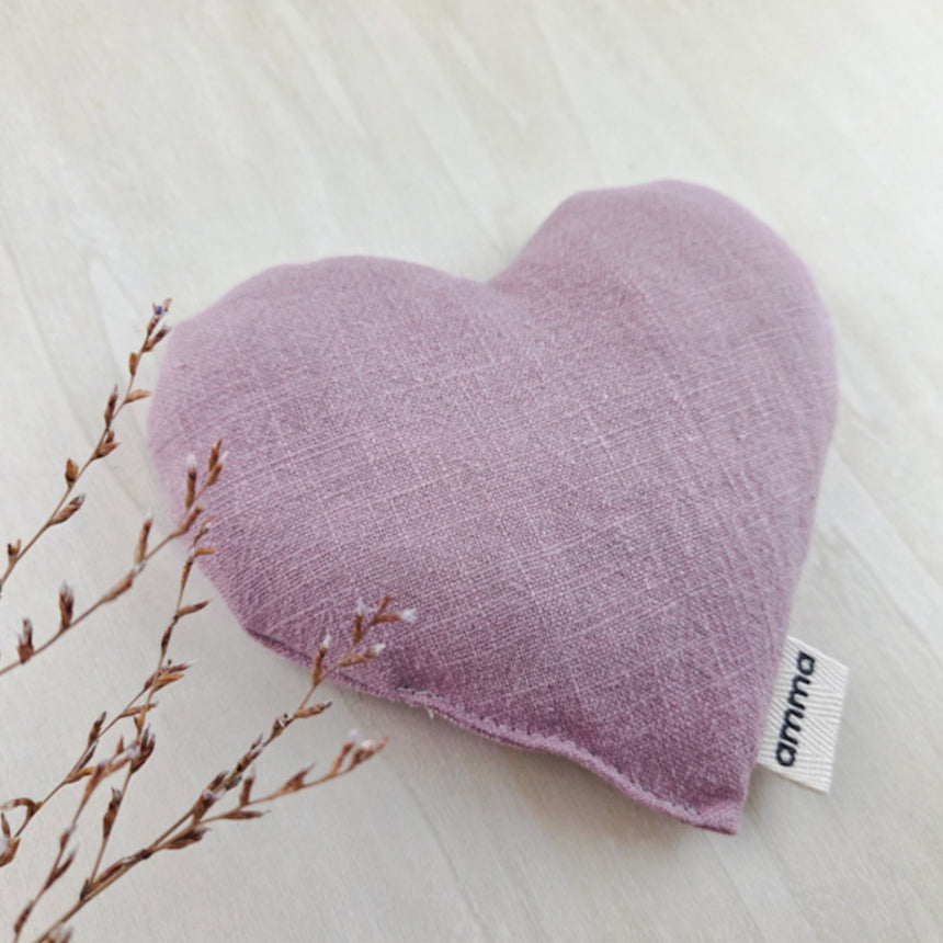 Coussin Coeur Réconfort - Rose-Amma Therapie-AMM-50275-CLÉMENT