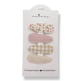 Barettes Florales (4)-Ananas co-ANA-SC-01-CLÉMENT