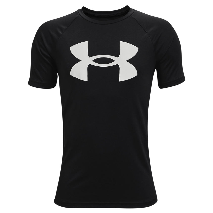 T-shirt Tech Big Logo 8-20ans-Under Armour-Noir-S-ARM-1363283-CLÉMENT