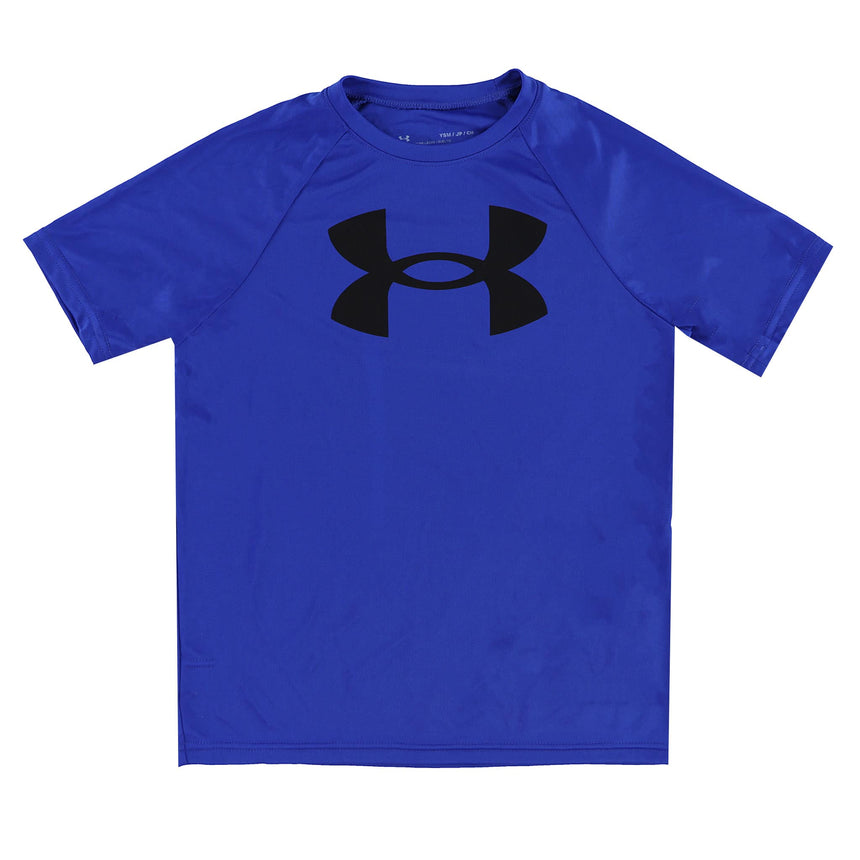 T-shirt Tech Big Logo 8-20ans-Under Armour-Bleu Royal-S-ARM-1363283-CLÉMENT