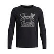 T-shirt Tech Hybrid Print 8-16ans-Under Armour-Noir-S-ARM-1380470-006-CLÉMENT
