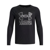 T-shirt Tech Hybrid Print 8-16ans-Under Armour-Noir-S-ARM-1380470-006-CLÉMENT