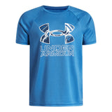 T-shirt Tech Hybrid Print 8-16ans-Under Armour-Bleu-S-ARM-1387036-430-CLÉMENT