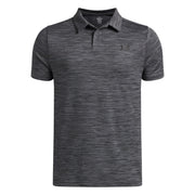 Polo Matchplay 8-16ans-Under Armour-Charcoal-S-ARM-6009816-025-CLÉMENT
