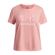 T-shirt Tech Print Fill 8-16ans-Under Armour-Rose-S-ARM-6009977-603-CLÉMENT