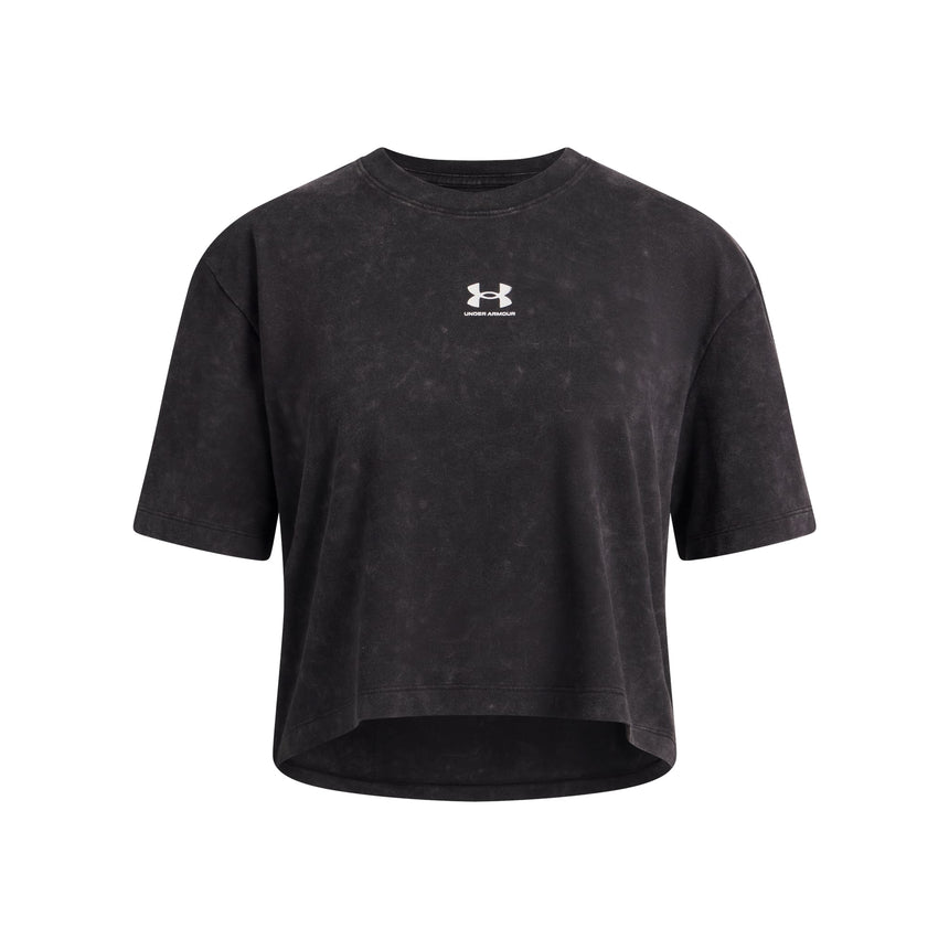 T-shirt Rival Wash 8-16ans-Under Armour-Noir-S-ARM-6011673-001-CLÉMENT