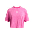 T-shirt Rival Wash 8-16ans-Under Armour-Rose-S-ARM-6011673-637-CLÉMENT