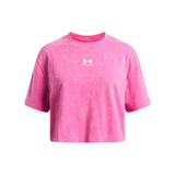 T-shirt Rival Wash 8-16ans-Under Armour-Rose-S-ARM-6011673-637-CLÉMENT