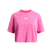 T-shirt Rival Wash 8-16ans-Under Armour-Rose-S-ARM-6011673-637-CLÉMENT