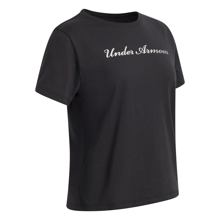 T-shirt Rival Shimmer 8-16ans-Under Armour-ARM-6013645-001-CLÉMENT