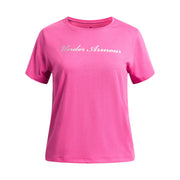 T-shirt Rival Shimmer 8-16ans-Under Armour-Rose-S-ARM-6013645-637-CLÉMENT