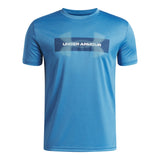 T-shirt Tech Graphic 8-16ans-Under Armour-Bleu-S-ARM-6013833-430-CLÉMENT