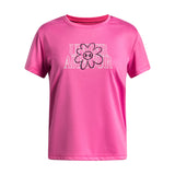 T-shirt Tech Flower 8-16ans-Under Armour-Rose-S-ARM-6017138-637-CLÉMENT
