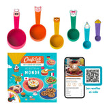 Coffret-Livre Les recettes du monde-Chefclub-AUT-2-29386-CLÉMENT