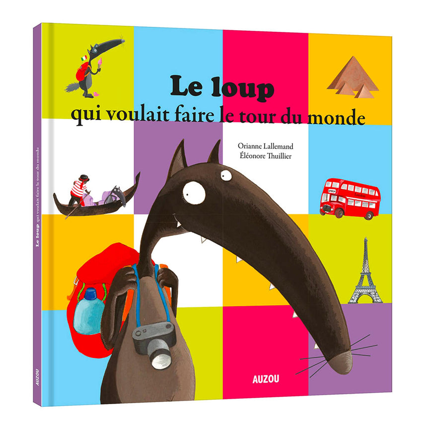 Le Loup Qui Voulait Faire Le Tour de Monde-Auzou-AUZ-782733821329-CLÉMENT