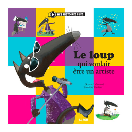 Le Loup Qui Voulait Être Un Artiste-Auzou-AUZ-782733826034-CLÉMENT