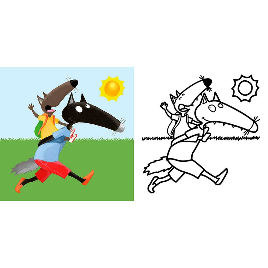 Mes Premiers Coloriages P'tit Loup - Les Vacances-Auzou-AUZ-782733849934-CLÉMENT