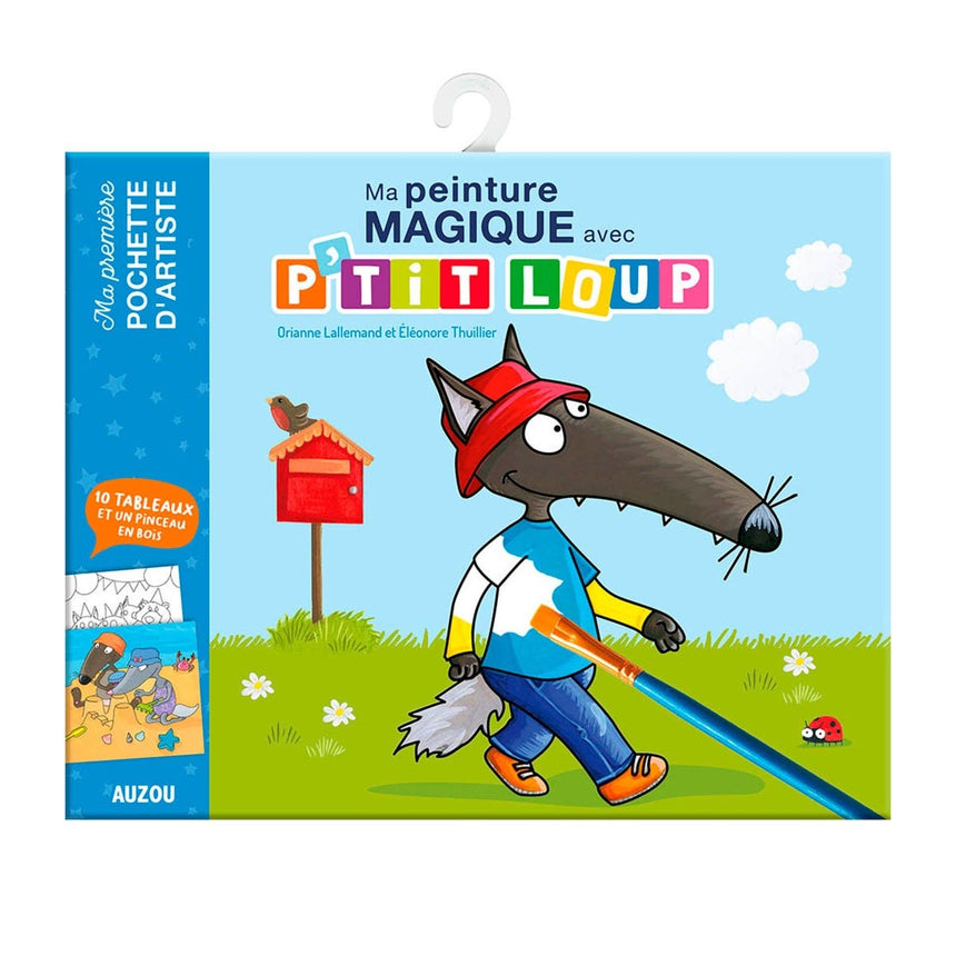 Ma Peinture Magique avec P'tit Loup - Ma première pochette d'artiste-Auzou-AUZ-782733870389-CLÉMENT