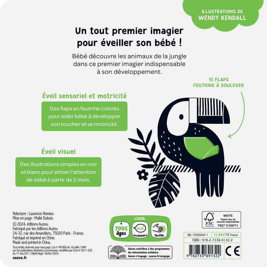 Les Animaux De La Jungle-Auzou-AUZ-782733891322-CLÉMENT