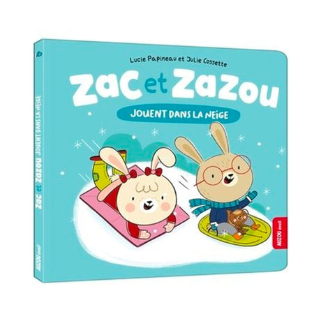 Zac et Zazou Jouent dans La Neige-Auzou-AUZ-782898240232-CLÉMENT