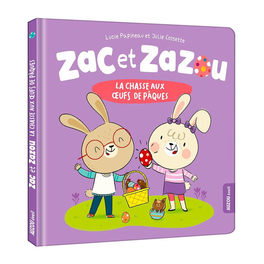 Zac et Zazou La Chasse Aux Oeufs de Pâques-Auzou-AUZ-782898240676-CLÉMENT