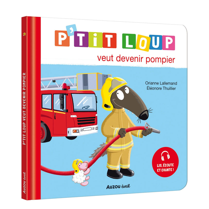 P'tit Loup Veut Devenir Pompier-Auzou-AUZ-782898245336-CLÉMENT