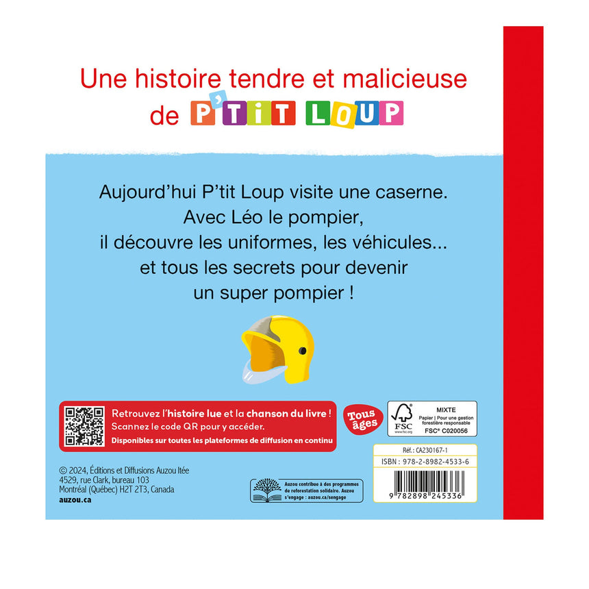 P'tit Loup Veut Devenir Pompier-Auzou-AUZ-782898245336-CLÉMENT