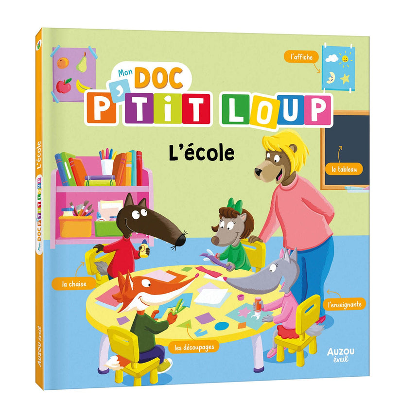 Mon Doc P'tit Loup - L'École-Auzou-AUZ-782898245695-CLÉMENT