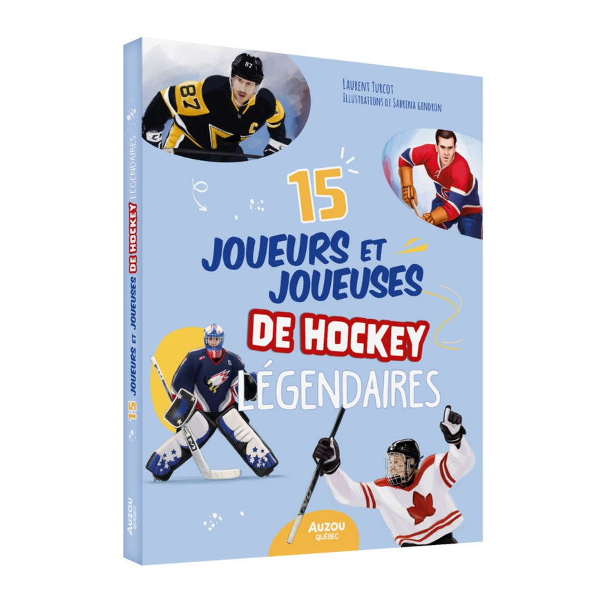 15 Joueurs Et Joueuses Hockey Légendaires-Auzou-AUZ-782898246821-CLÉMENT